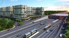 Residential House-style Apartment in the Beylikduzu District – pool area (image 9)